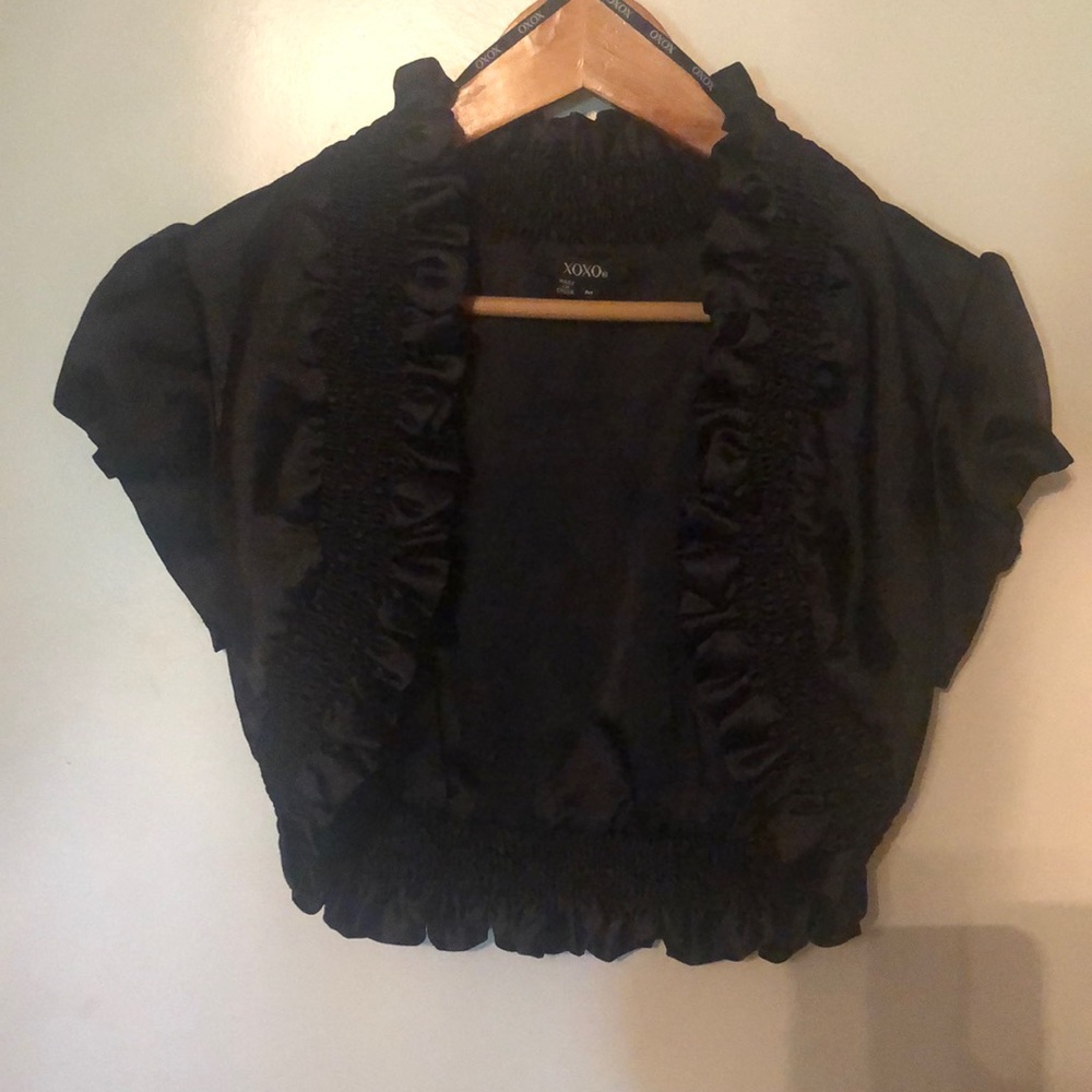 Black bolo jacket